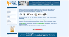 Desktop Screenshot of ersatzteile-direkt-online.de